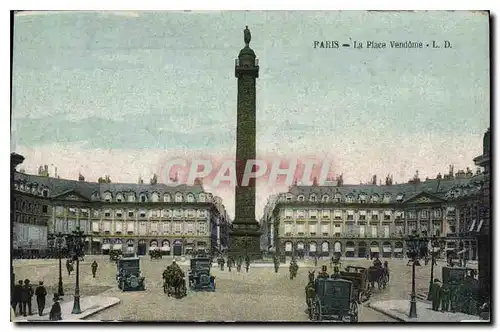 Cartes postales Paris La Place Vendome