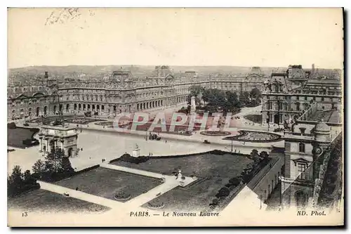 Ansichtskarte AK Paris Le Nouveau Louvre