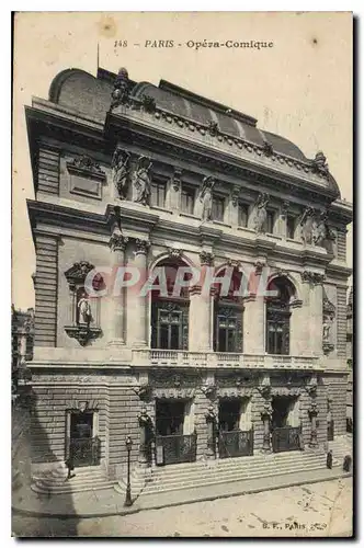 Ansichtskarte AK Paris Opera Comique