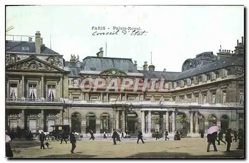 Cartes postales Paris Palais Royal