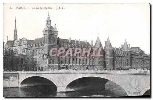 Cartes postales Paris La Conciergerie