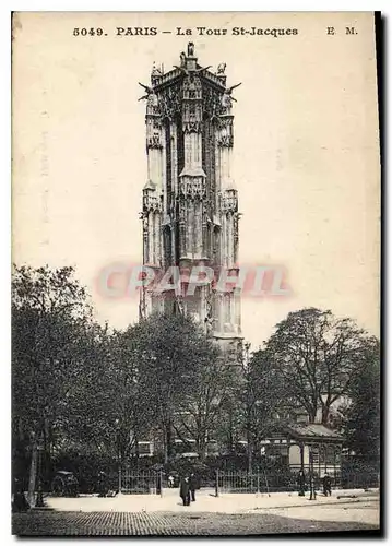 Ansichtskarte AK Paris La Tour St Jacques