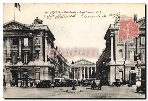 Cartes postales Paris Rue Royale