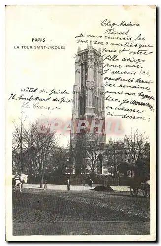 Cartes postales Paris La Tour Saint Jacques