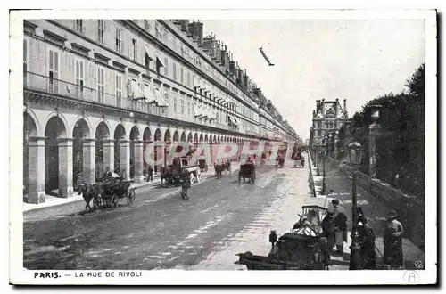 Cartes postales Paris La Rue de Rivoli