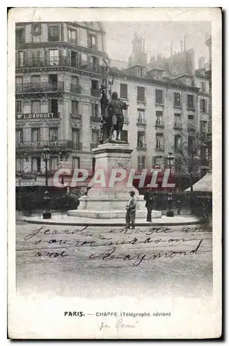 Ansichtskarte AK Paris Chappe Telegraphe aerien