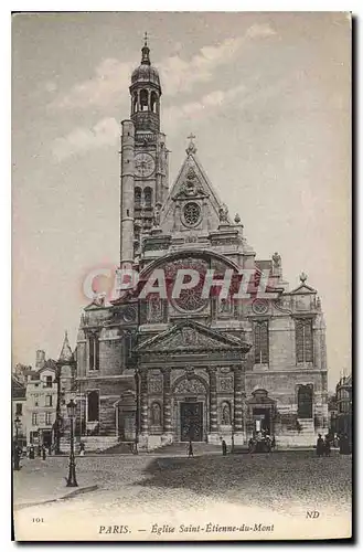 Cartes postales Paris Eglise Saint Etienne du Mont