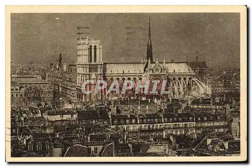 Ansichtskarte AK Paris En Flanant Notre Dame chef d'Oeuvre d'architecture