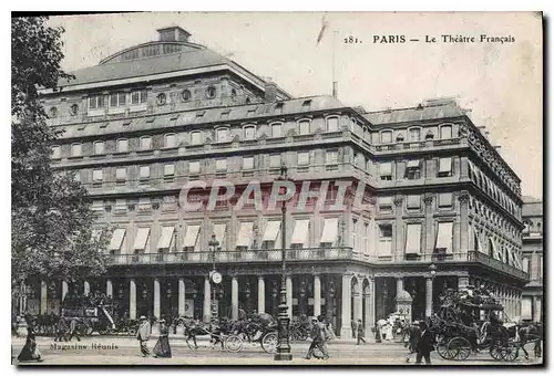 Cartes postales Paris le Theatre Francais