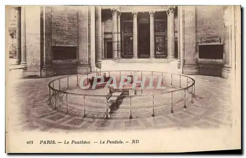 Ansichtskarte AK Paris le Pantheon le Pendule