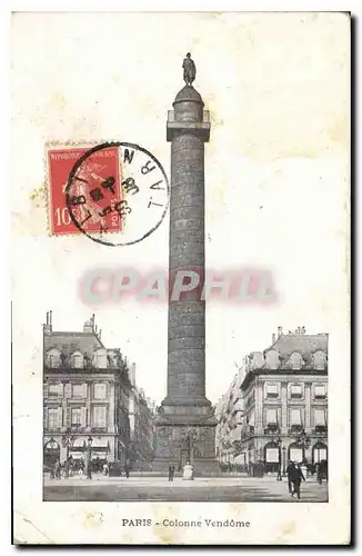 Cartes postales Paris Colonne Vendome