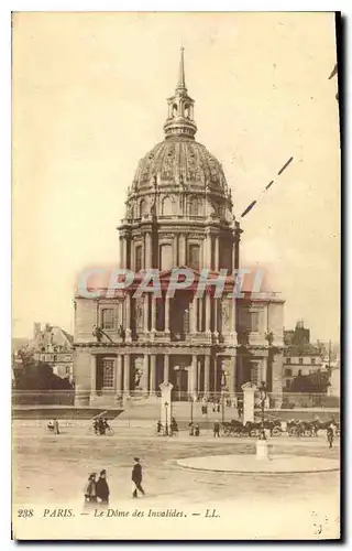 Cartes postales Paris le Dome des Invalides