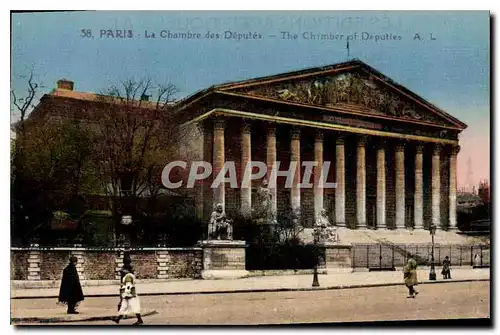 Cartes postales Paris la Chambre des Deputes