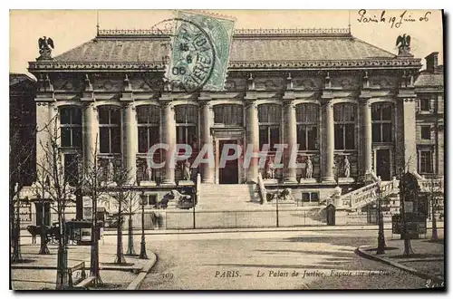 Cartes postales Paris Le Palais de Justice