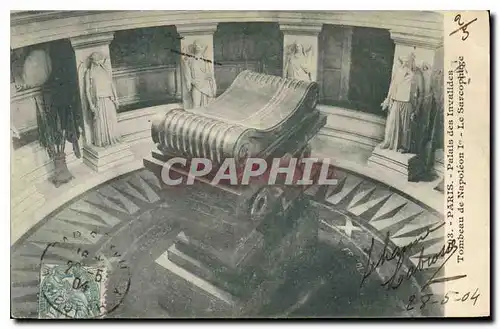 Ansichtskarte AK Paris Palais des Invalides Tombeau de Napoleon I Le Sarcophage