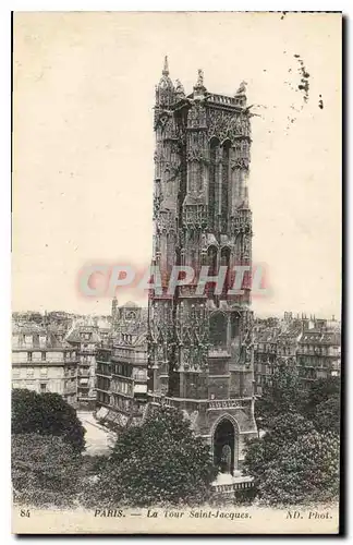 Cartes postales Paris La Tour Saint Jacques