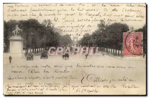 Cartes postales Paris Les Champs Elysees