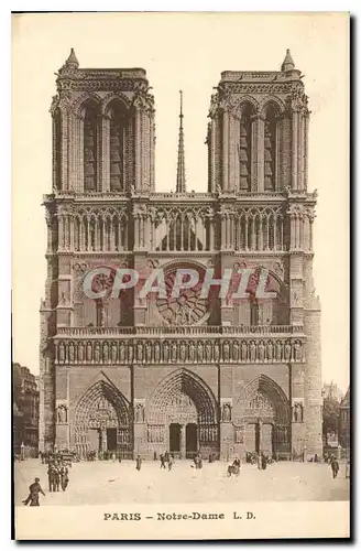 Cartes postales Paris Notre Dame