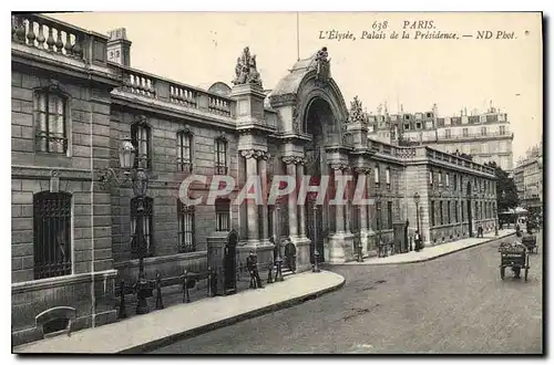 Ansichtskarte AK Paris L'Eglise Palais de la Presidence