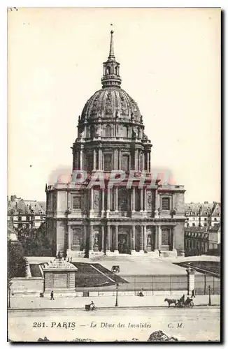 Ansichtskarte AK Paris le Dome des Invalides