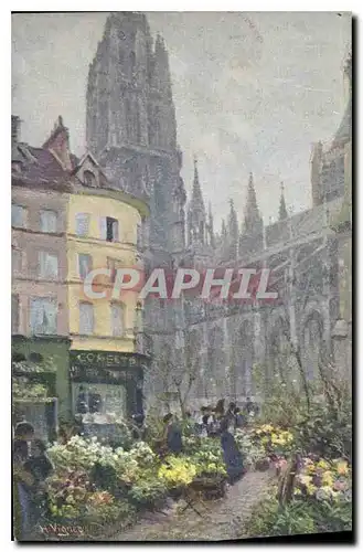 Cartes postales Rouen pittoresque Marche de la Calende