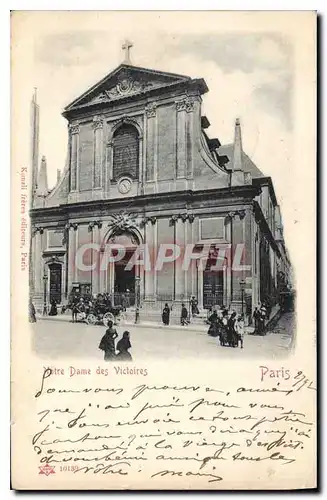 Cartes postales Notre Dame des Victoires Paris