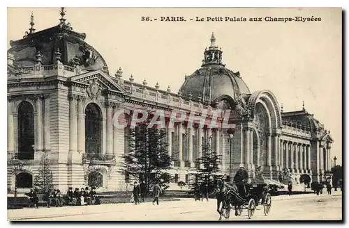 Ansichtskarte AK Paris Le Petit Palais aux Champs Elysees