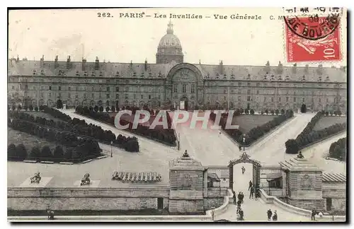 Cartes postales Paris Les Invalides Vue generale