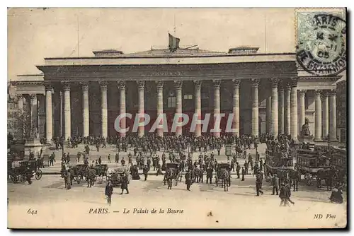 Ansichtskarte AK Paris Le Palais de la Bourse