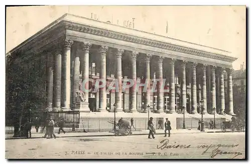 Ansichtskarte AK Paris le Palais de la Bourse