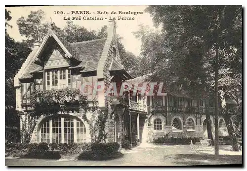 Cartes postales Paris Bois de Boulogne Le Pre Catelan La Ferme