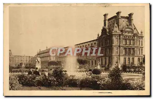 Cartes postales Paris en flanant Le pavillon de Flore au jardin des Tuileries