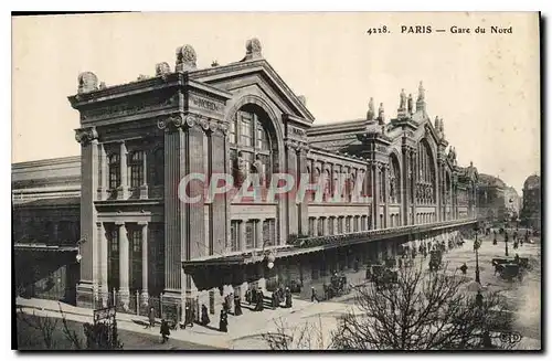 Cartes postales Paris Gare du Nord