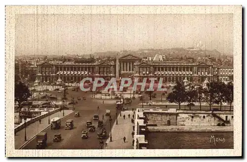 Ansichtskarte AK Les Petits Tableaux de Paris La Place de la Concorde Vue prise de la Chambre des Deputes