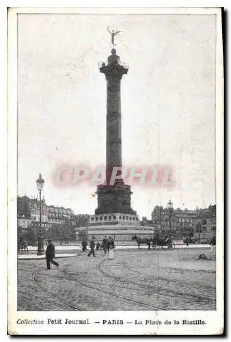 Cartes postales Collection Petit Journal Paris La Place de la Bastille