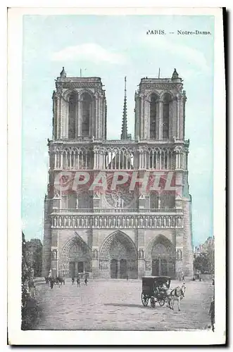 Cartes postales Paris Notre Dame