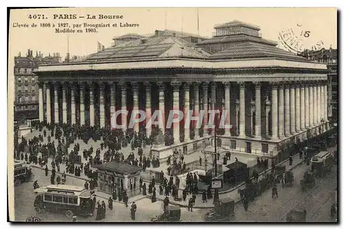 Cartes postales Paris La Bourse