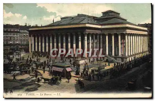 Cartes postales Paris La Bourse