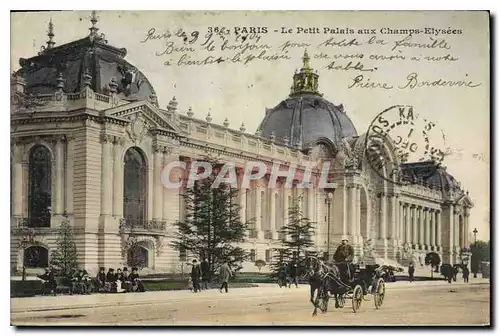 Cartes postales Paris Le Petit Palais aux Champs Elysees