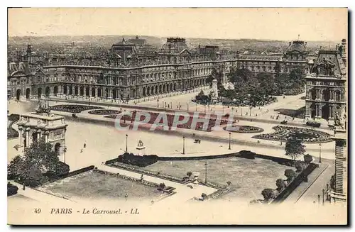 Cartes postales Paris Le Carrousel