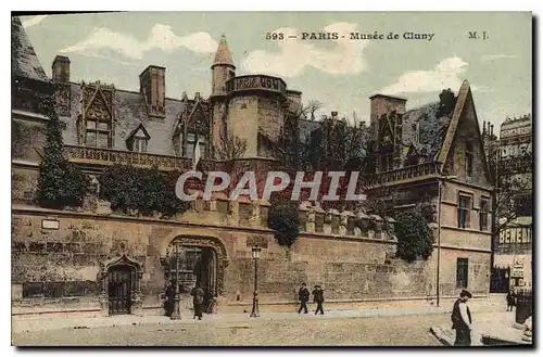 Cartes postales Paris Musee de Cluny