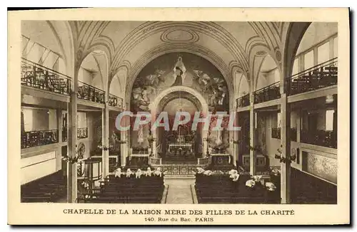 Ansichtskarte AK Chapelle de la Maison mere des Filles de la Charite