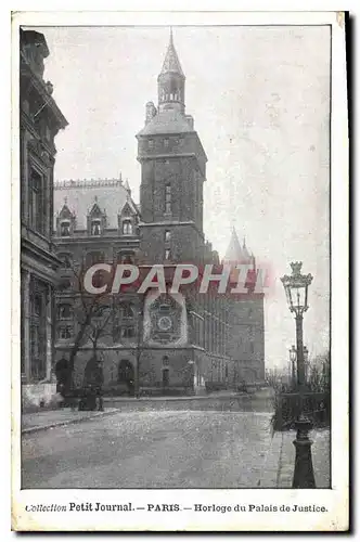 Cartes postales Collection Petit Journal Paris Horloge du Palais de Justice