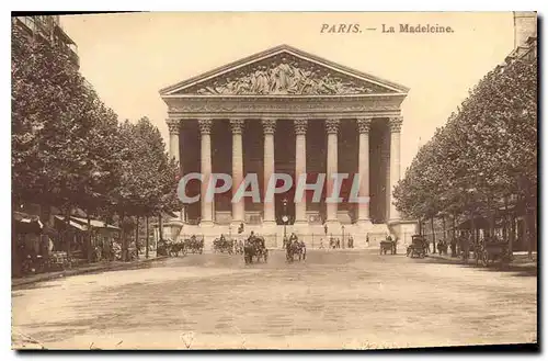 Cartes postales Paris La Madeleine