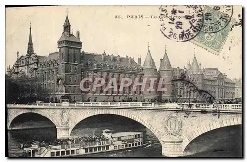 Cartes postales Paris La Conciergerie