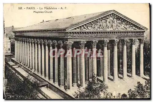 Cartes postales Paris La Madeleine