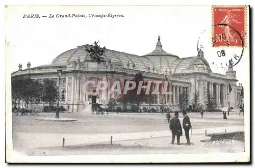 Ansichtskarte AK Paris Le Grand Palais Champs Elysees