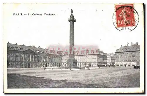 Cartes postales Paris La Colonne Vendome