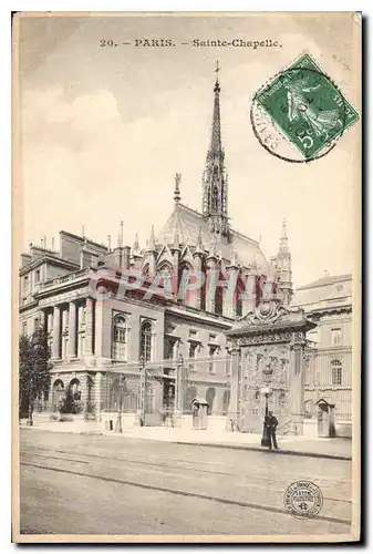 Cartes postales Paris Sainte Chapelle