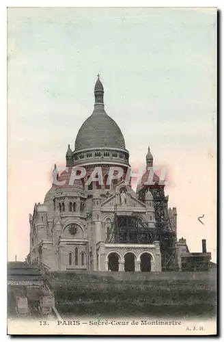 Cartes postales Paris Sacre Coeur de Montmartre